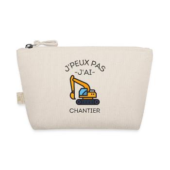J'peux pas j'ai chantier - Trousse biologique - nature - Devant
