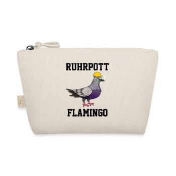 Ruhrpott Flamingo Ruhrgebiet lustige Taube - Bio-Täschchen - Natur - Vorne
