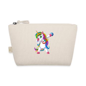 unicorn bowling - Organic Pouch - nature - Front