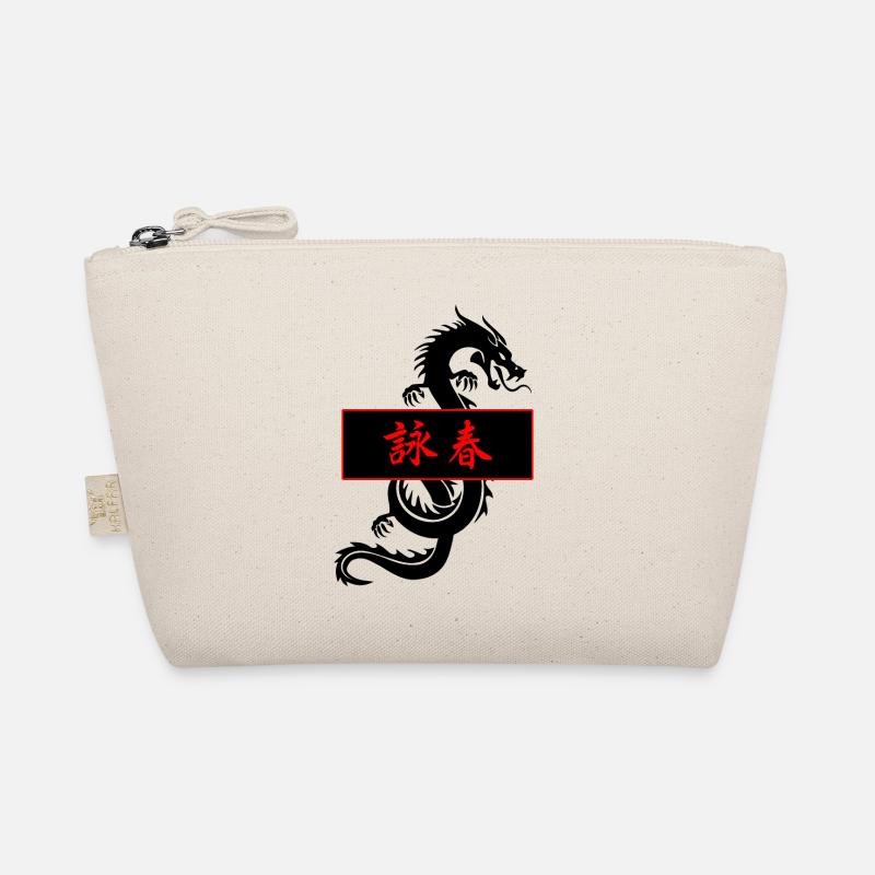Wing Chun Ip Man Kung Fu Dragon Self Defense Organic Pouch