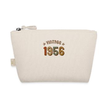 1956 Jahrgang Vintage Retro - Bio-Täschchen - Natur - Vorne