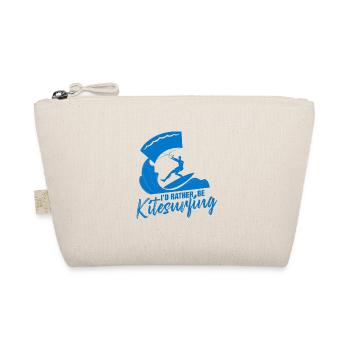 Kitesurfer I’d Rather Be Kitesurf Ocean Lovers - Trousse biologique - nature - Devant