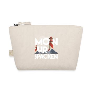 Moin Ihr Spacken Plattdeutsch Nordsee Für - Bio-Täschchen - Natur - Vorne