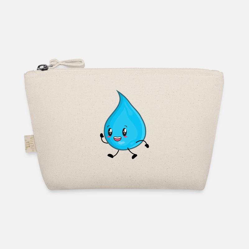 Water drops water Organic Pouch
