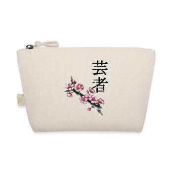 Plum blossom branch in watercolor - Organic Pouch - nature - Front