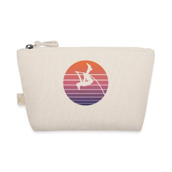 Saut à la perche Athlétisme Rétro cadeau - Trousse biologique - nature - Devant