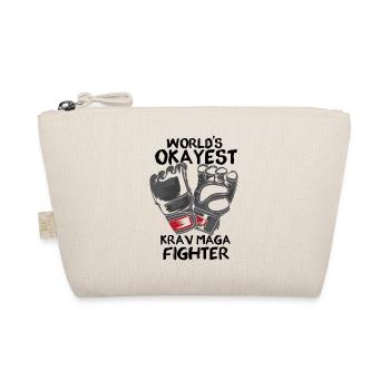 Worlds Okayest Krav Maga Fighter Arts martiaux - Trousse biologique - nature - Devant