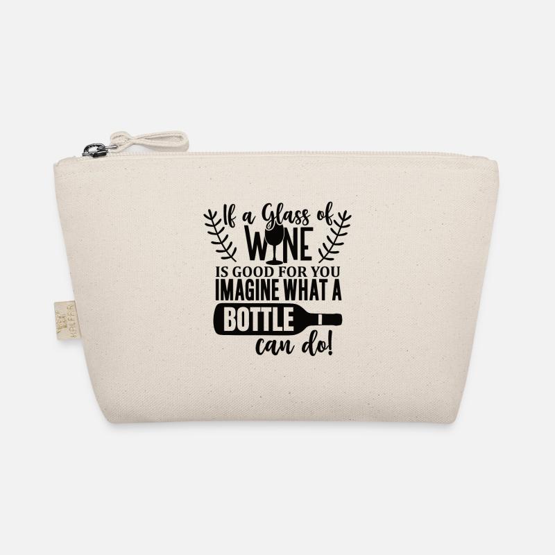 Funny Wine Wine Lover Wine Tester Organic Pouch