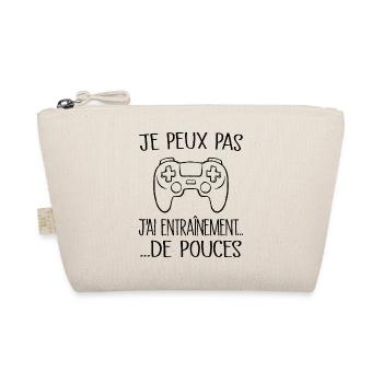 Je peux pas j'ai entraînement de pouces - Trousse biologique - nature - Devant