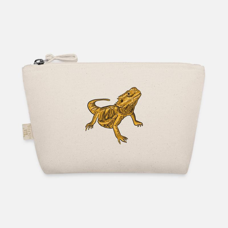 Bearded Dragon - Bio-Täschchen - Natur