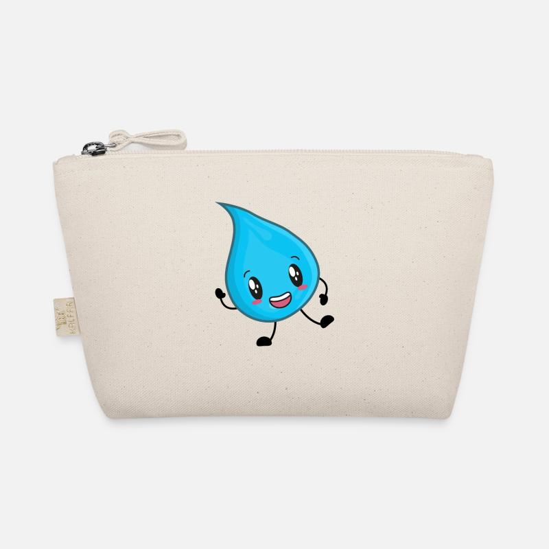 Water drops water Organic Pouch