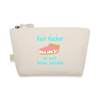 Kein Kuchen ist auch keine Lösung Liebe - Bio-Täschchen - Natur - Vorne