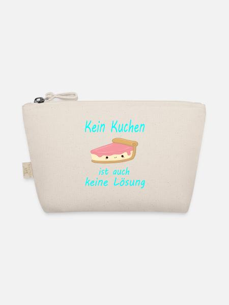 Kein Kuchen ist auch keine Lösung Liebe - Bio-Täschchen - Natur