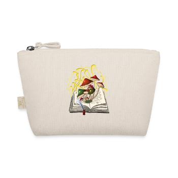 Mushrooms magical book - Organic Pouch - nature - Front
