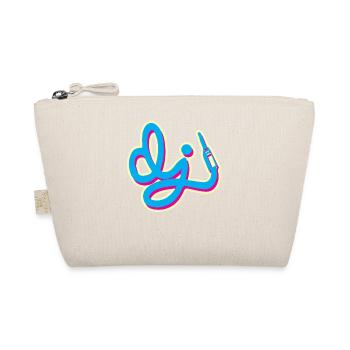 DJ Music Disk Jockey - Organic Pouch - nature - Front