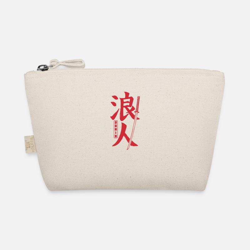 Caractères japonais Samurai épée Ronin Trousse biologique
