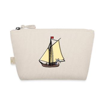 Maritim Sailor Sailing Ship Cat Not Maritim - Organic Pouch - nature - Front