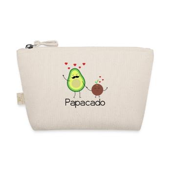 Papacado fête des Pères Avocats couples de père - Trousse biologique - nature - Devant