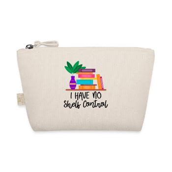 I Have No Shelf Control Book Worm - Organic Pouch - nature - Front