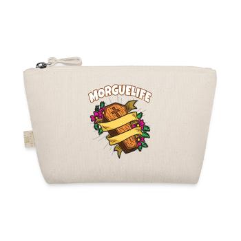 Morgue Life Bestatter Bestatterin Humor - Organic Pouch - nature - Front
