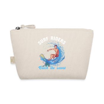 Surf Riders - Bio-Täschchen - Natur - Vorne