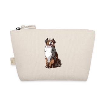 St. Bernard dog lover Australian Shepherd - Organic Pouch - nature - Front