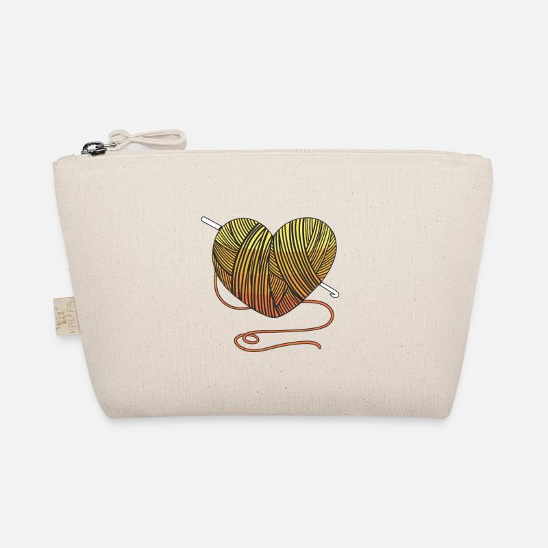 Handmade Crochet Wool Organic Pouch