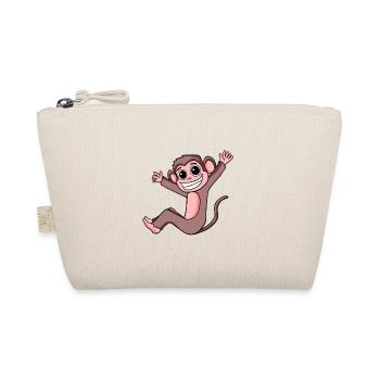 Monkey - Organic Pouch - nature - Front
