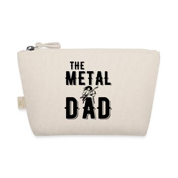 The Metal Dad - Heavy Metal Gitarre Hard Rock - Bio-Täschchen - Natur - Vorne