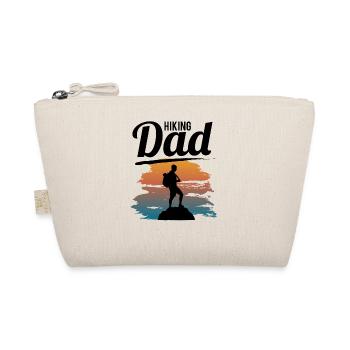 Wanderer Bergsteiger Outdoor Papa Vater Geschenk - Bio-Täschchen - Natur - Vorne