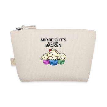 Mir reichts ich geh backen - Bio-Täschchen - Natur - Vorne