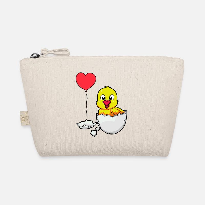 Eggshell Chick Easter Birth Baby Children Egg Organic Pouch