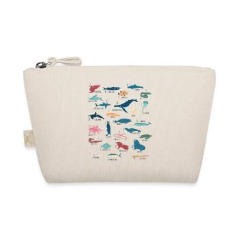 Marine animals alphabet marine biology - Organic Pouch - nature - Front