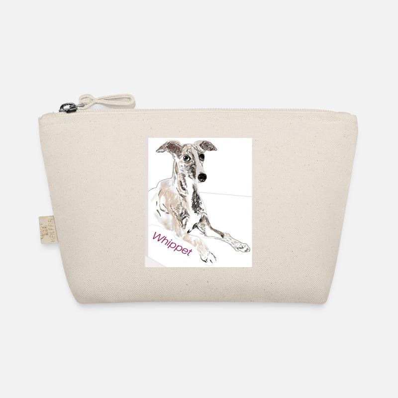 Whippet - Bio-Täschchen - Natur