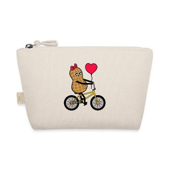 BMX Kids Peanut Bicycle Toddler Child - Organic Pouch - nature - Front