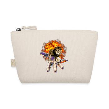 lion - Organic Pouch - nature - Front