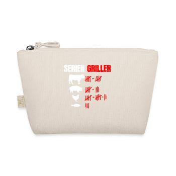 Serien Griller Lustiges Griller - Bio-Täschchen - Natur - Vorne