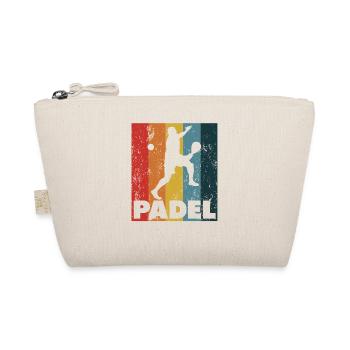 Padel Athletes Sports Fan Court Training - Organic Pouch - nature - Front