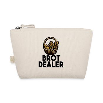 Backen Bäcker Bäckerei Geschenk - Bio-Täschchen - Natur - Vorne