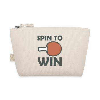 Raquette de ping-de-table Spin to Win - Trousse biologique - nature - Devant