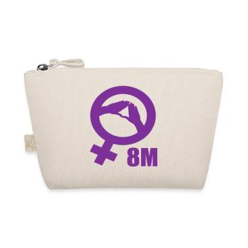 Féministe 8M - Trousse biologique - nature - Devant