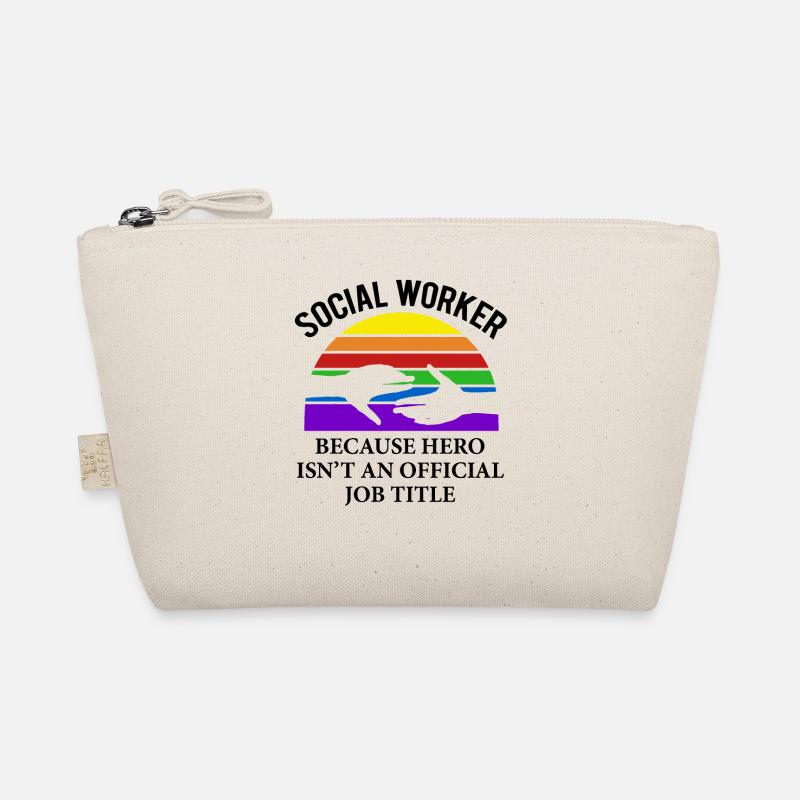 Social work social worker saying gift Organic Pouch