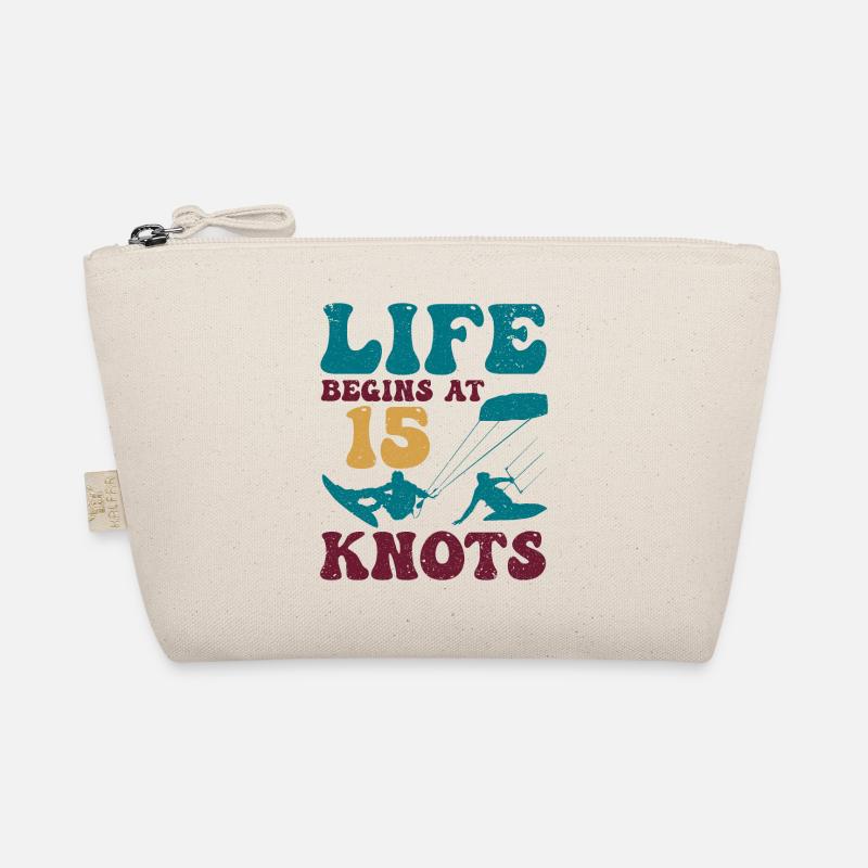 Kitesurf cadeau Kiteboarding Kitesurfer Gesche Trousse biologique