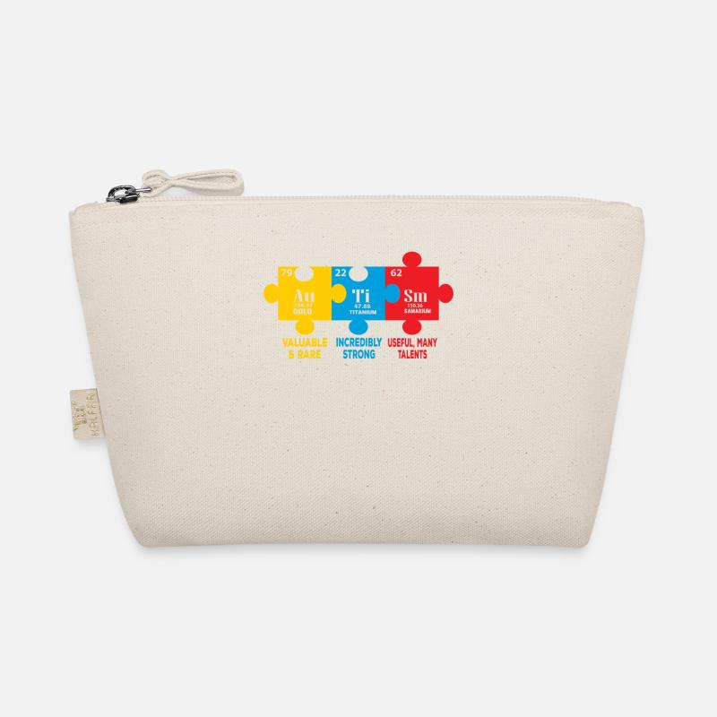 Autism Awareness elements Organic Pouch