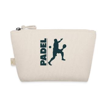 Padel Athletes Sports Fan Court Training - Organic Pouch - nature - Front