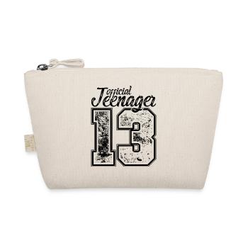Officiellement adolescent 13 ans 13 anniversaire fille - Trousse biologique - nature - Devant