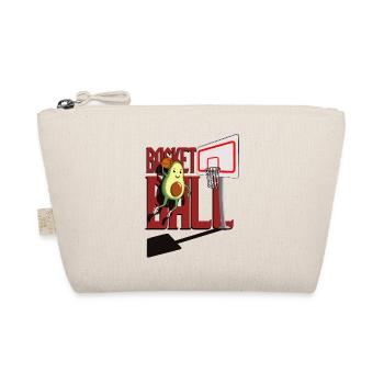 Basketball Avocado Dunk Tshirt - Organic Pouch - nature - Front