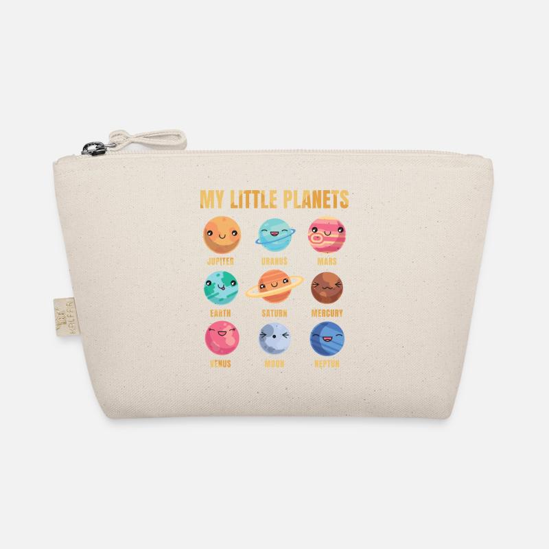 Solar System - Cute Planets - Planet - Galaxy - Bio-Täschchen - Natur