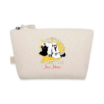 BJJ - Triangle - Brazilian Jiu-Jitsu - Organic Pouch - nature - Front