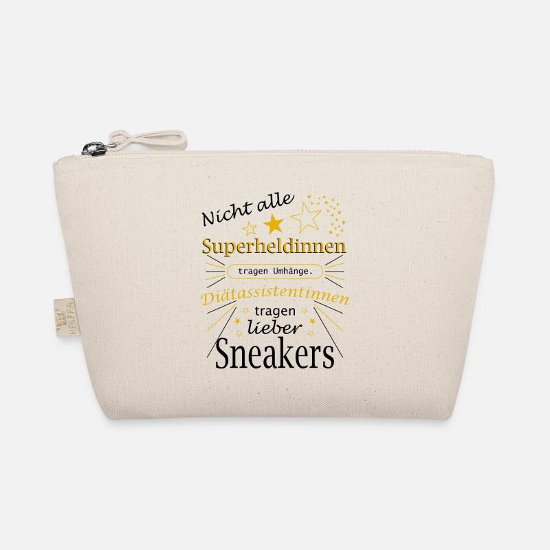 Diätassistentin Superheldin Ernährung Beruf Bio-Täschchen